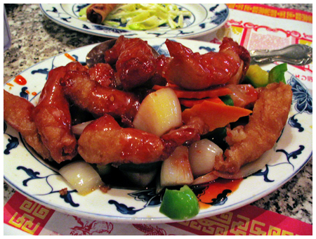 Hong Kong Restaurant Sweet and Sour Chicken