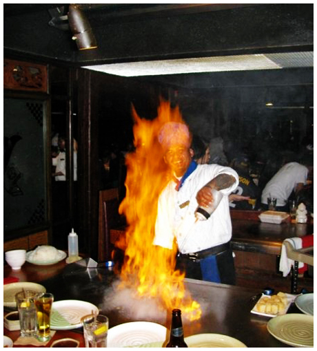 Shogun chef