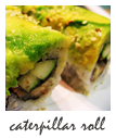 sushi deli 1 caterpillar roll