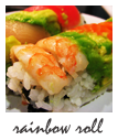 sushi deli 1 rainbow roll